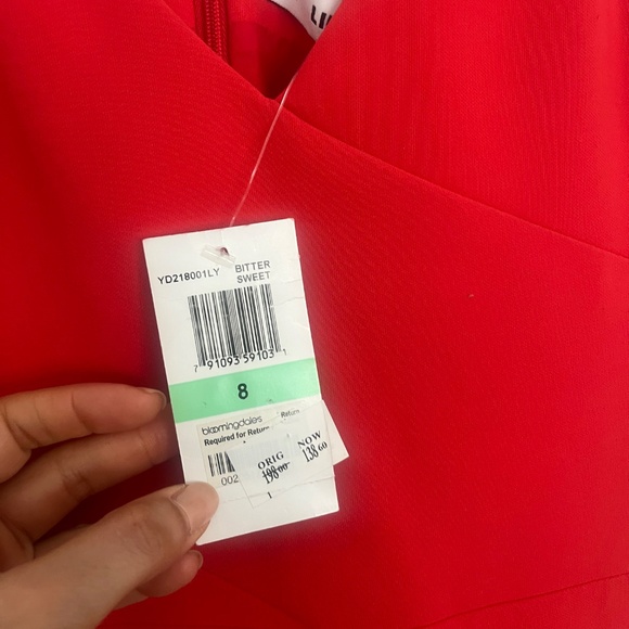 Nwt likely Brooklyn dress red size 8 - Picture 5 of 5